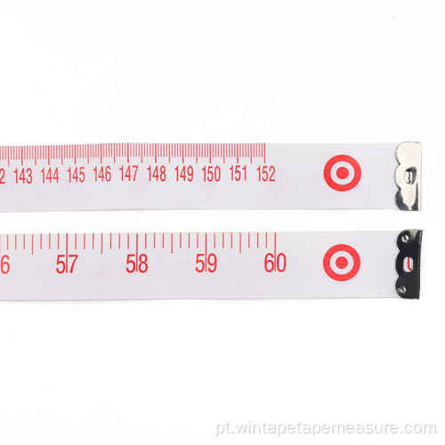 Fita métrica de alfaiataria personalizada de 60 &quot;25 mm de largura